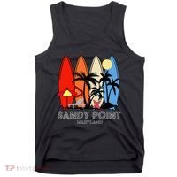 Maryland Sandy Point Retro Surfer Tank Top thumb 0