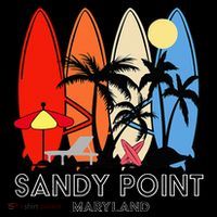 Maryland Sandy Point Retro Surfer Women's Long Sleeve Shirt thumb 2