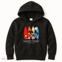 Maryland Sandy Point Retro Surfer Kids Hoodie thumb 0