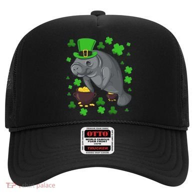Manatee St Patricks Day Manatees Chubby Mermaid Hat