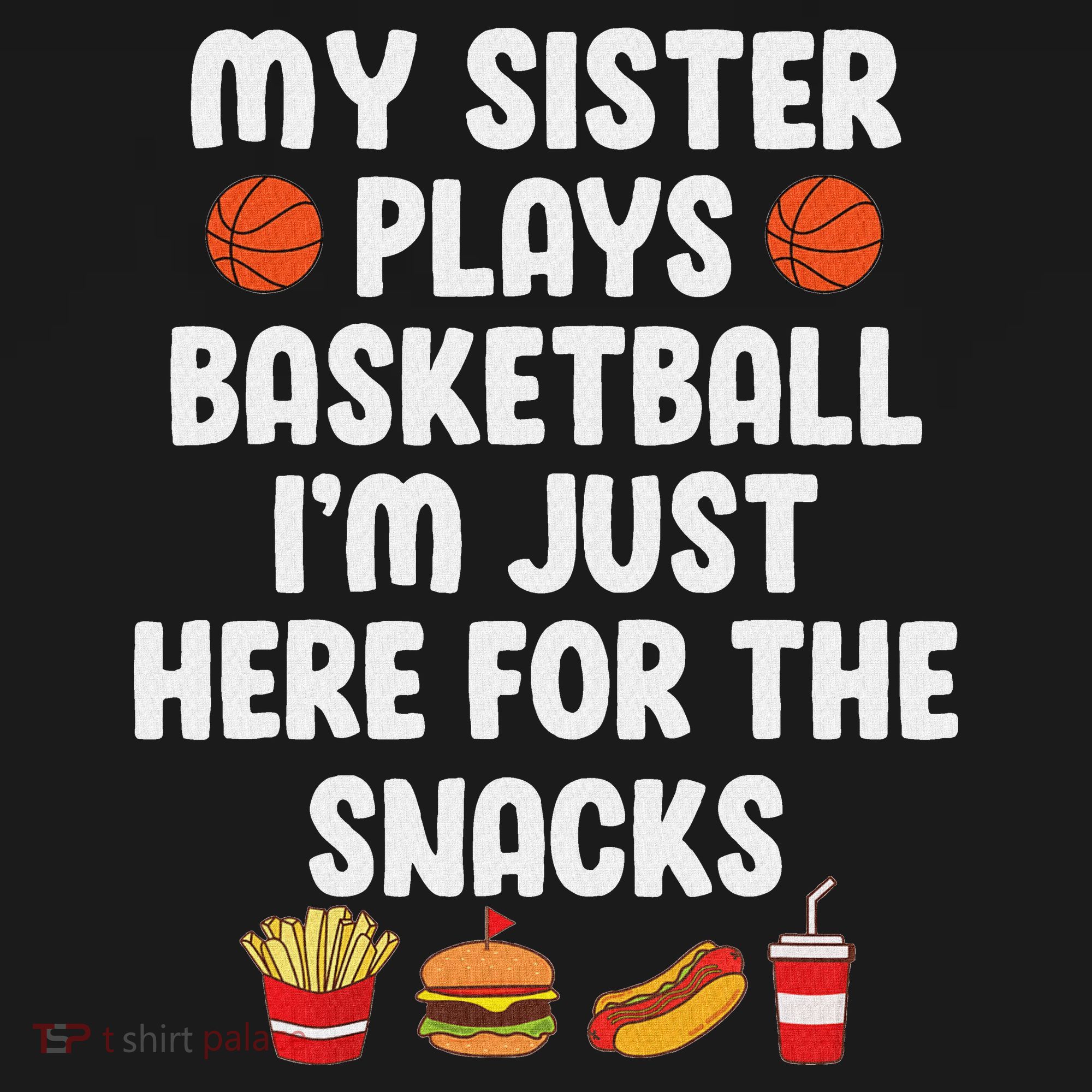 My Sister Plays Basketball Sister Of A Basketball Player Women's Tank Top