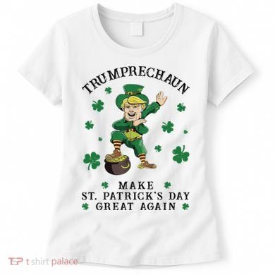 Make St Patricks Day Great Again Trump Leprechaun Women's T-Shirt