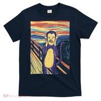 Monkey Screaming Painting Parody T-Shirt thumb 0