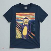 Monkey Screaming Painting Parody T-Shirt thumb 5