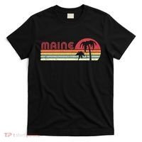 Maine Shirt. Retro Style ME, USA T-Shirt thumb 0