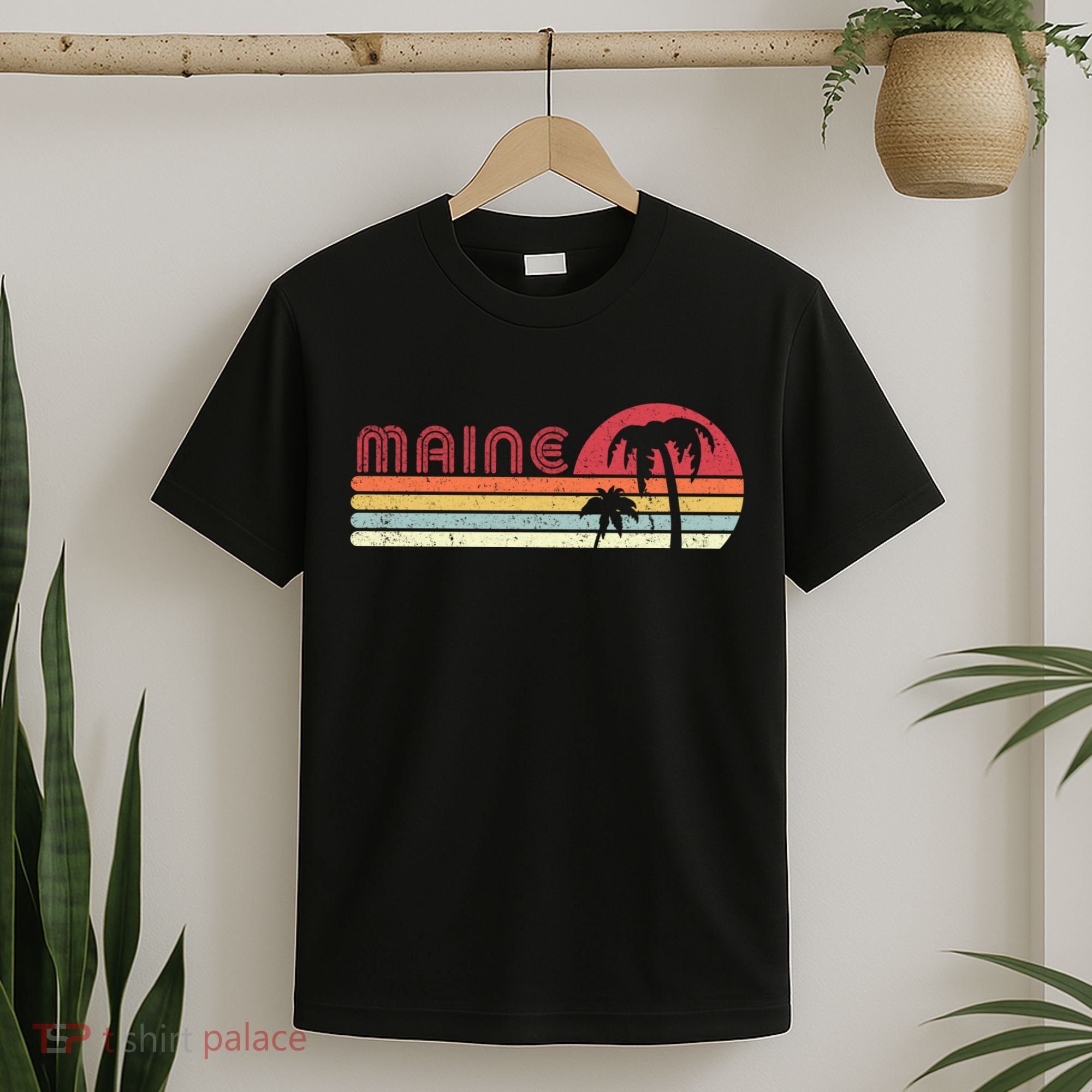 Maine Shirt. Retro Style ME, USA T-Shirt