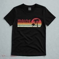Maine Shirt. Retro Style ME, USA T-Shirt thumb 5