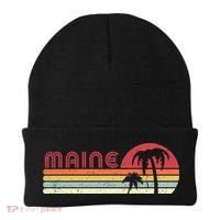 Maine Shirt. Retro Style ME, USA Beanie thumb 0