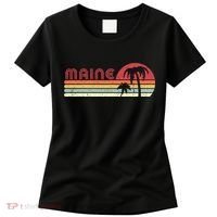 Maine Shirt. Retro Style ME, USA Women's T-Shirt thumb 0