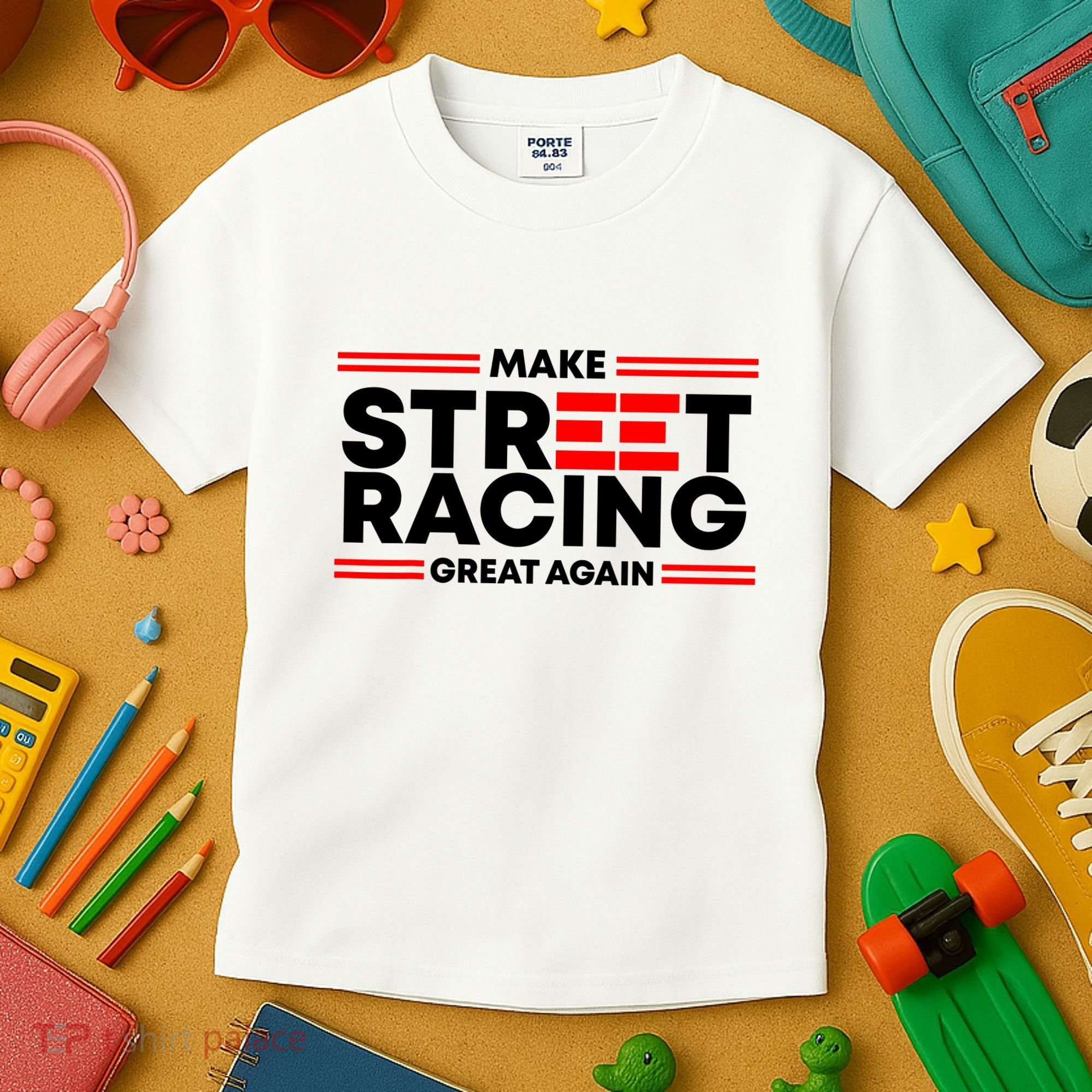 Make Street Racing Great Again Kids T-Shirt