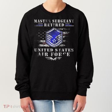 Master Sergeant Retired Military Retirement Women's Sweatshirt
