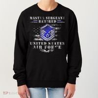 Master Sergeant Retired Military Retirement Women's Sweatshirt thumb 0