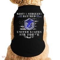 Master Sergeant Retired Military Retirement Doggie Tank thumb 0