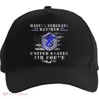 Master Sergeant Retired Military Retirement Five-Panel Snapback Cap thumb 0