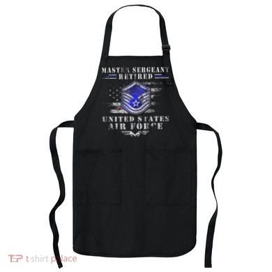 Master Sergeant Retired Military Retirement Apron