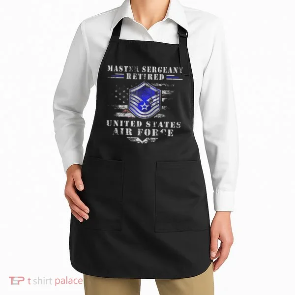 Master Sergeant Retired Military Retirement Apron