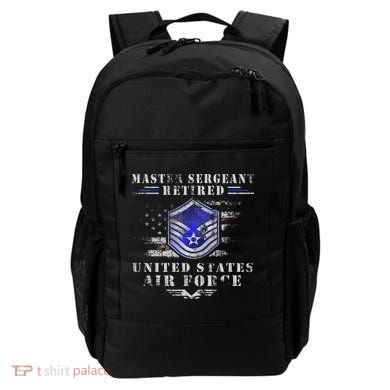 Master Sergeant Retired Military Retirement Backpack