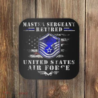 Master Sergeant Retired Military Retirement Coaster