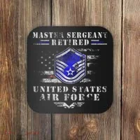 Master Sergeant Retired Military Retirement Coaster thumb 0