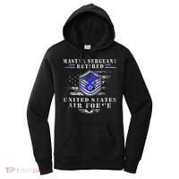 Master Sergeant Retired Military Retirement Women's Hoodie thumb 0