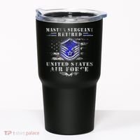 Master Sergeant Retired Military Retirement Tumbler thumb 0