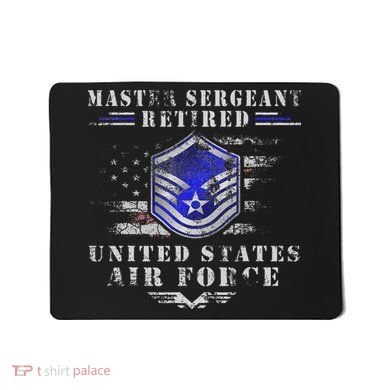 Master Sergeant Retired Military Retirement Mousepad