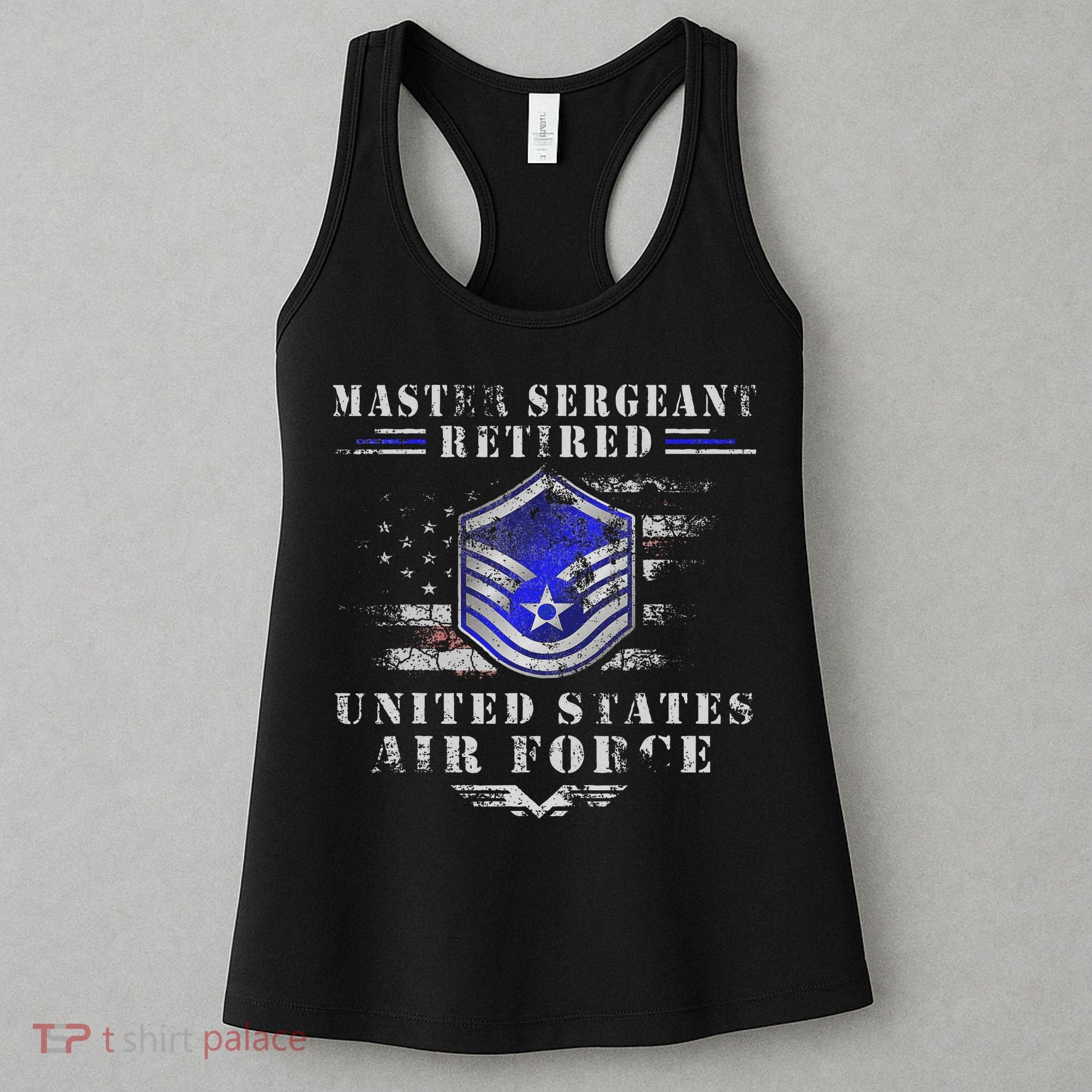 Master Sergeant Retired Military Retirement Women's Tank Top