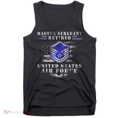 Master Sergeant Retired Military Retirement Tank Top