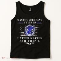 Master Sergeant Retired Military Retirement Tank Top thumb 2