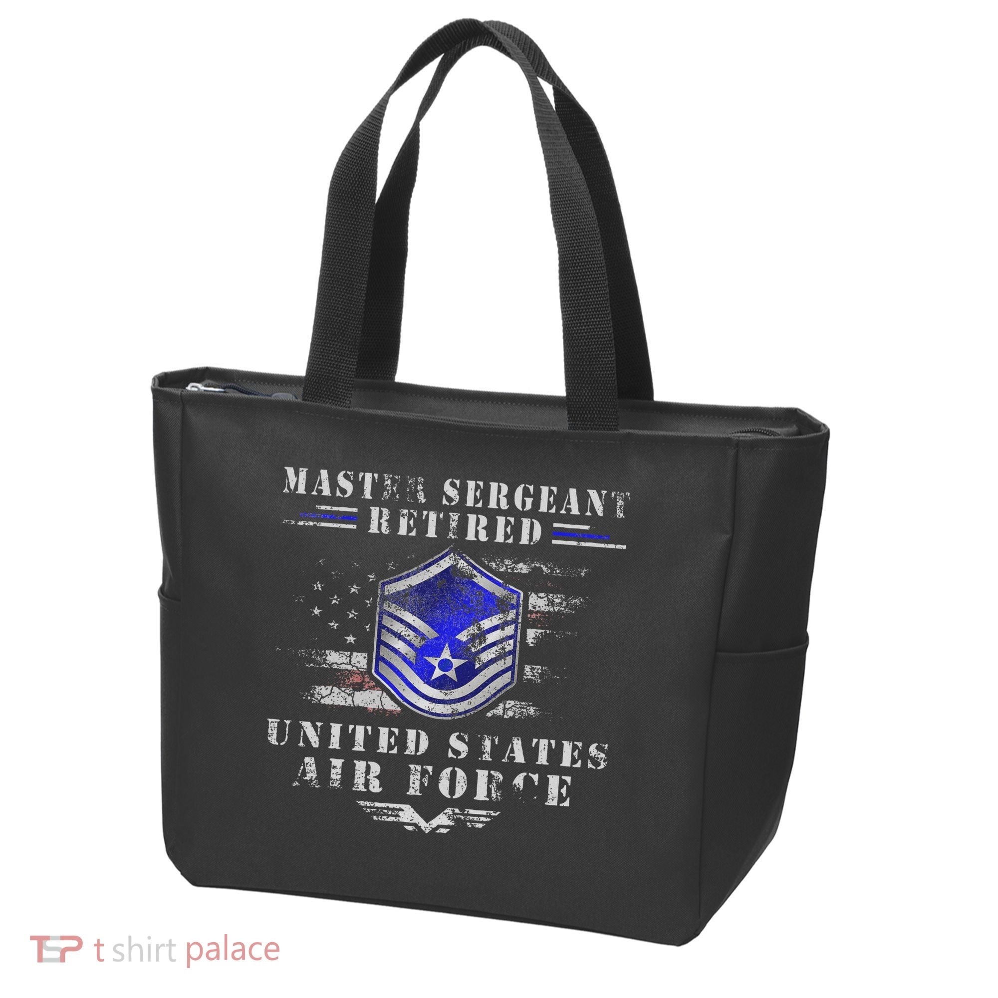 Master Sergeant Retired Military Retirement Tote Bag