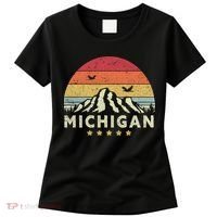 Michigan Shirt. Retro Style MI, USA Women's T-Shirt thumb 0