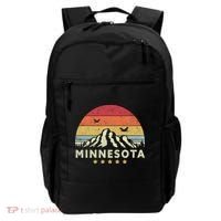 Minnesota Shirt. Retro Style MN, USA Backpack thumb 0