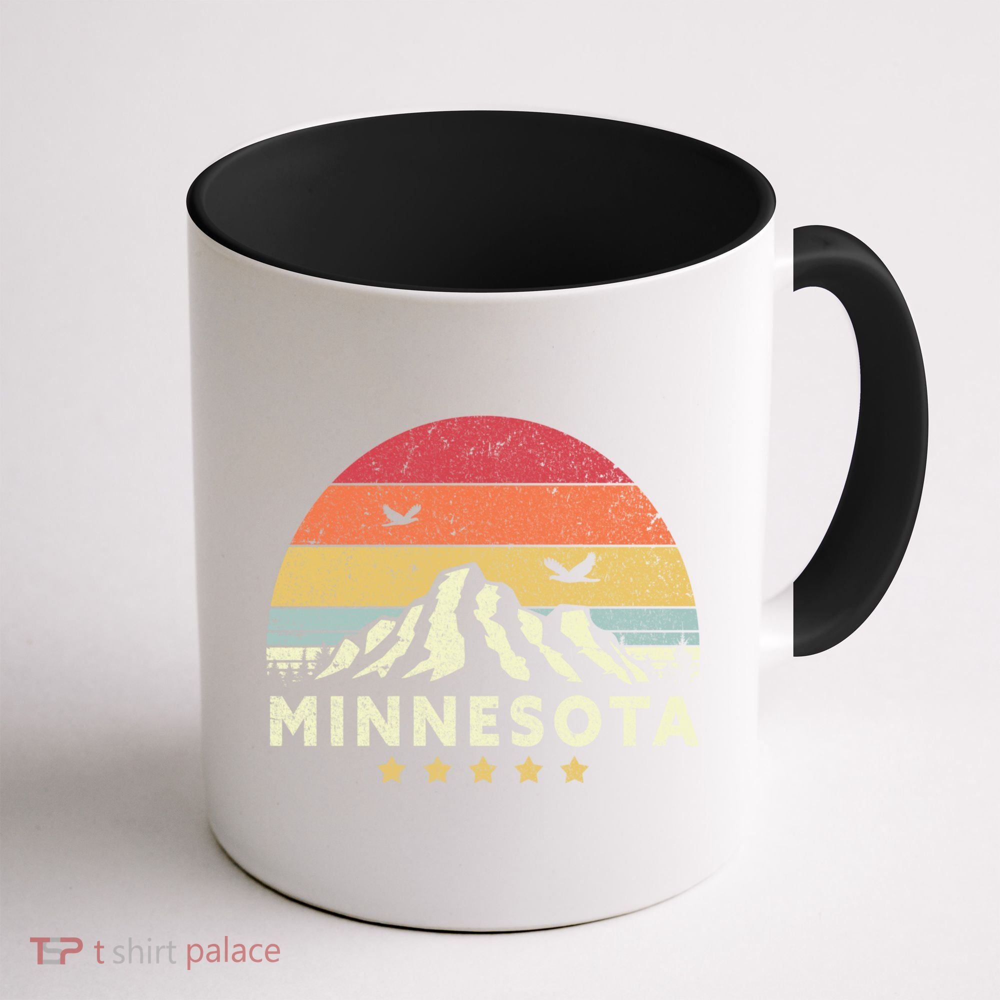 Minnesota Shirt. Retro Style MN, USA Coffee Mug