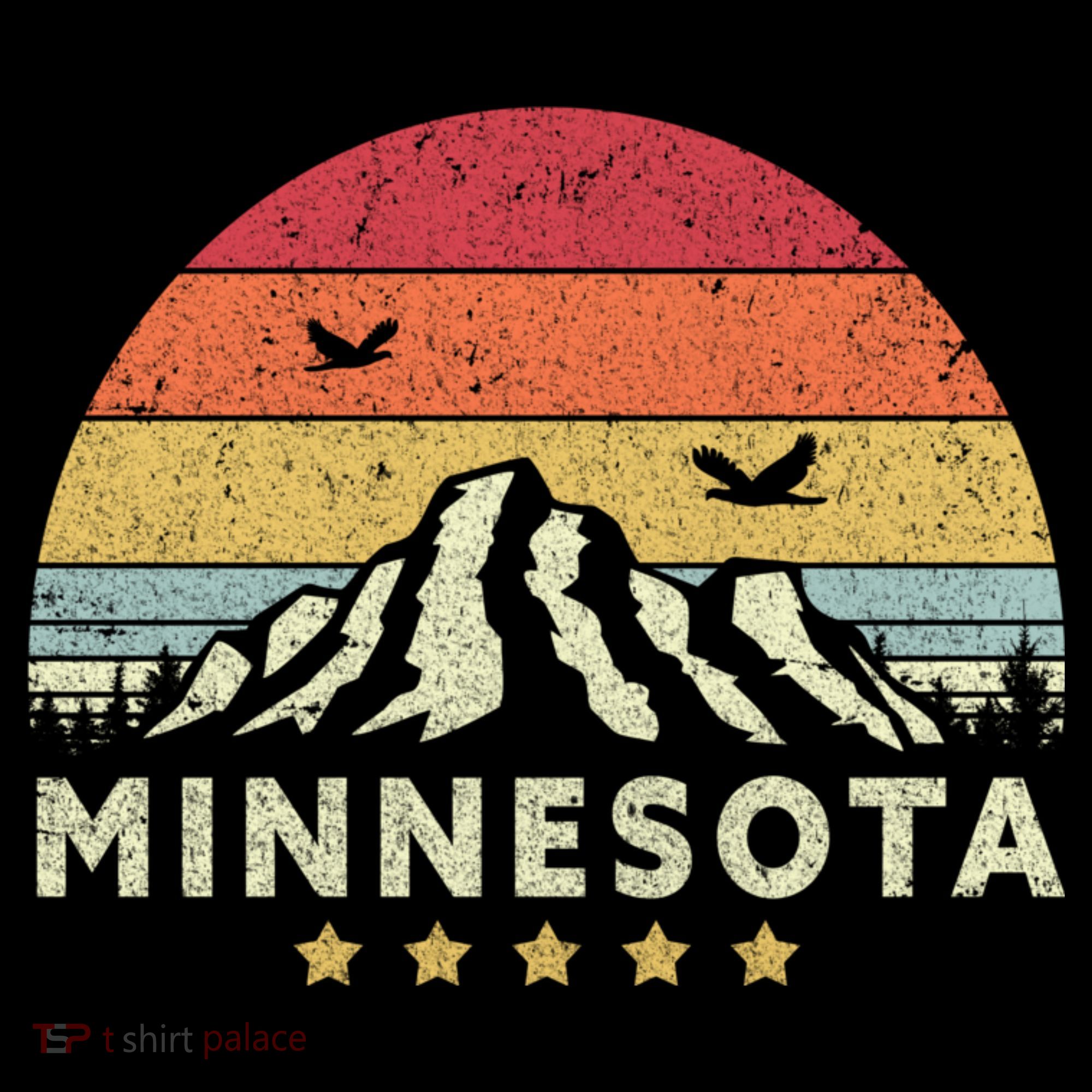 Minnesota Shirt. Retro Style MN, USA Coffee Mug