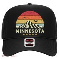Minnesota Shirt. Retro Style MN, USA Hat thumb 0