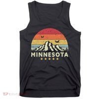Minnesota Shirt. Retro Style MN, USA Tank Top thumb 0