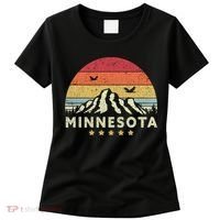 Minnesota Shirt. Retro Style MN, USA Women's T-Shirt thumb 0