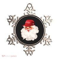 Maga Santa Retro Santa Maga Hat Funny Trump Christmas Gift Ornament thumb 0