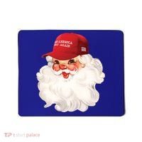 Maga Santa Retro Santa Maga Hat Funny Trump Christmas Gift Mousepad thumb 0