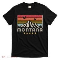 Montana Shirt. Retro Style MT, USA T-Shirt thumb 0