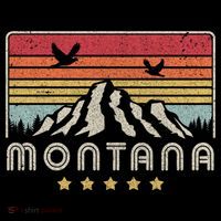 Montana Shirt. Retro Style MT, USA Coffee Mug thumb 5