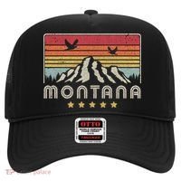 Montana Shirt. Retro Style MT, USA Hat thumb 0