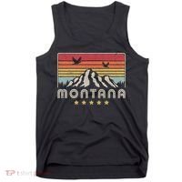 Montana Shirt. Retro Style MT, USA Tank Top thumb 0