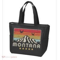 Montana Shirt. Retro Style MT, USA Tote Bag thumb 3