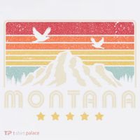 Montana Shirt. Retro Style MT, USA Comfort Colors Garment-Dyed Hooded Sweatshirt thumb 2
