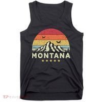Montana Shirt. Retro Style MT, USA Tank Top thumb 0