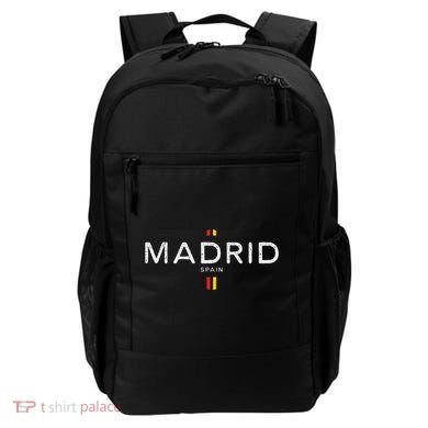 Madrid Spain Retro Vintage Backpack