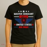 Master Sergeant Retired Air Force Military Retirement T-Shirt thumb 3