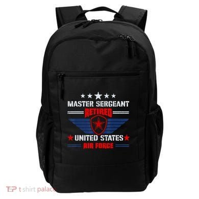 Master Sergeant Retired Air Force Military Retirement Backpack