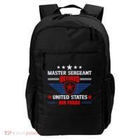 Master Sergeant Retired Air Force Military Retirement Backpack thumb 0